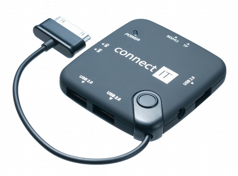 Connect IT CI-127 Samsung 30-pin Черный устройство для чтения карт флэш-памяти