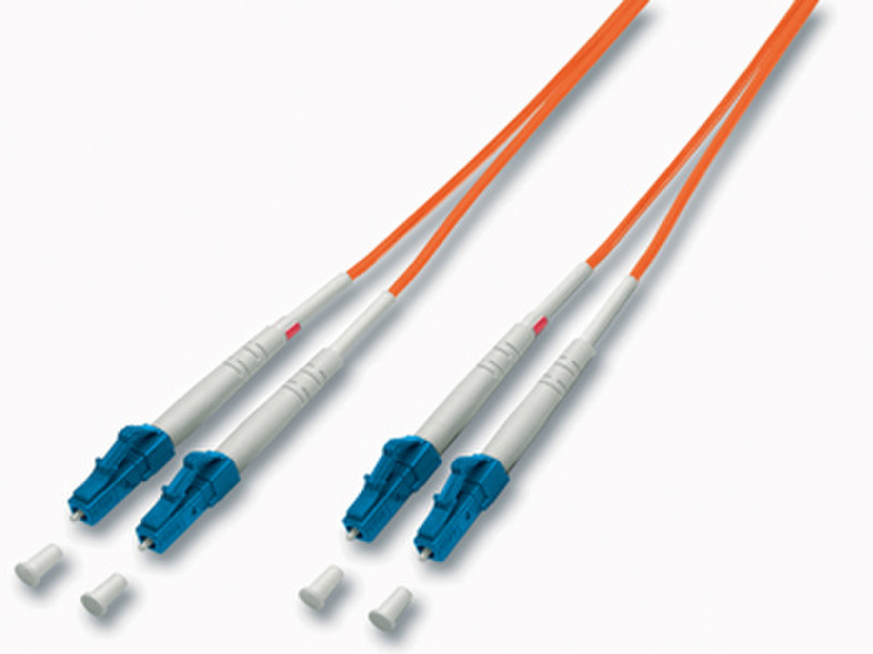 Equip LC/LC Fiber Optic Patch Cord- OM1/OM2
