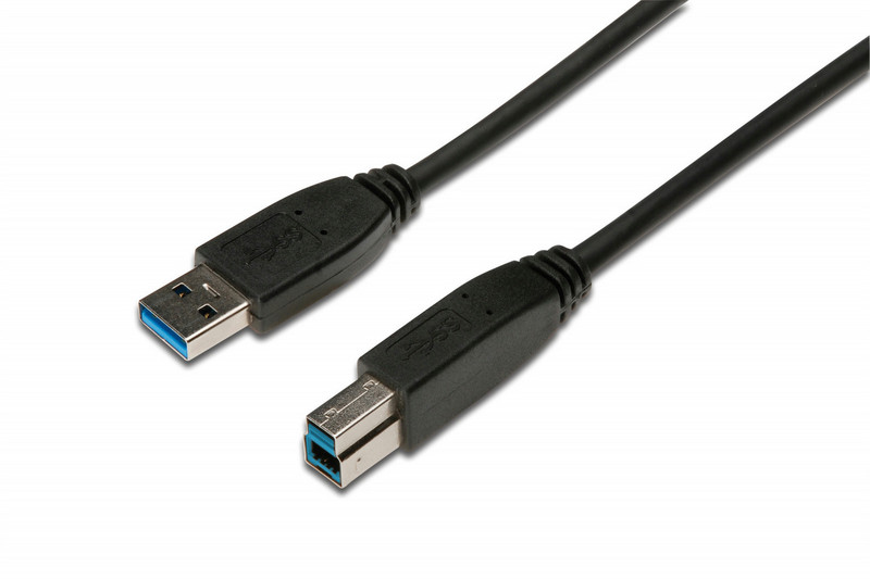 ASSMANN Electronic USB 3.0, USB A - USB B, 3 m