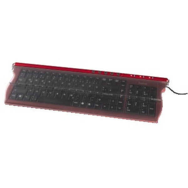 Hama Slimline Keyboard SL500 USB+PS/2 Black keyboard