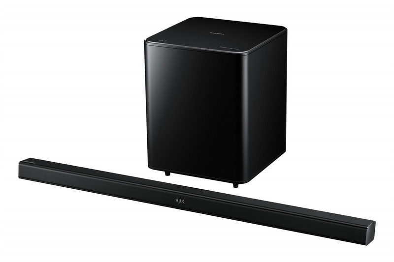 Samsung HW-F550 Wired & Wireless 2.1 310W Black soundbar speaker