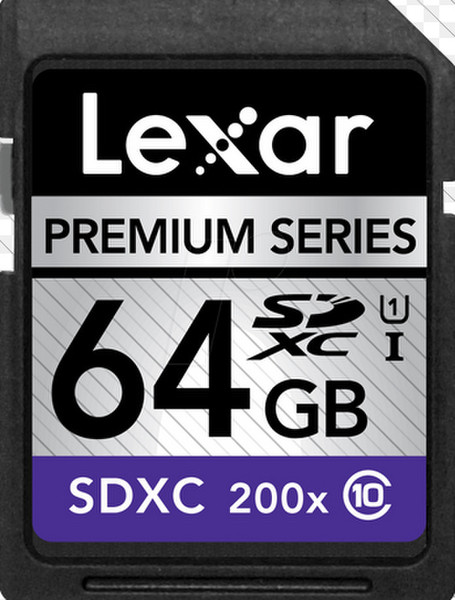 Lexar 64GB SDXC 64ГБ SDXC Class 10 карта памяти