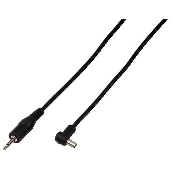 Hama Flash synch cable 2.5 - PC, 5m 5m Black camera cable