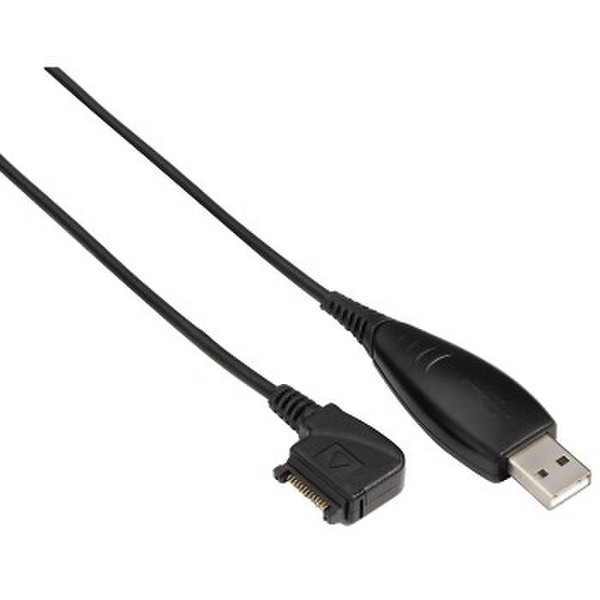 Hama USB Data Cable for Nokia 6080 Черный дата-кабель мобильных телефонов