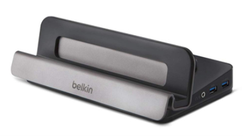 Belkin USB 3.0 Dual Video Dock USB 3.0 (3.1 Gen 1) Type-A Schwarz Notebook-Dockingstation & Portreplikator