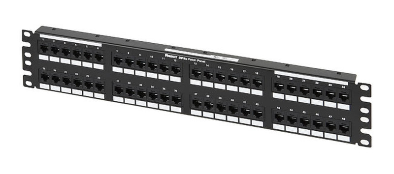 Panduit DP485E88TGY 2U patch panel