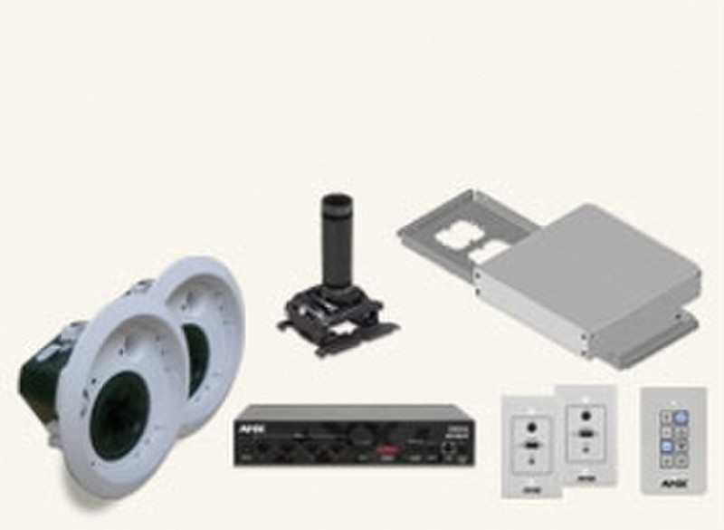 AMX AVX-400 Drop Ceiling Kit (3 RGB US Mount Wallplates)