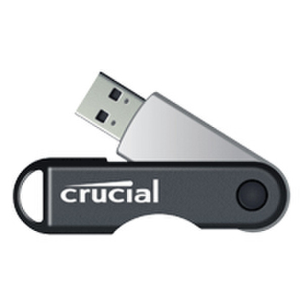 Crucial Gizmo! TwistTurn 16GB 16GB USB 2.0 Type-A Black USB flash drive