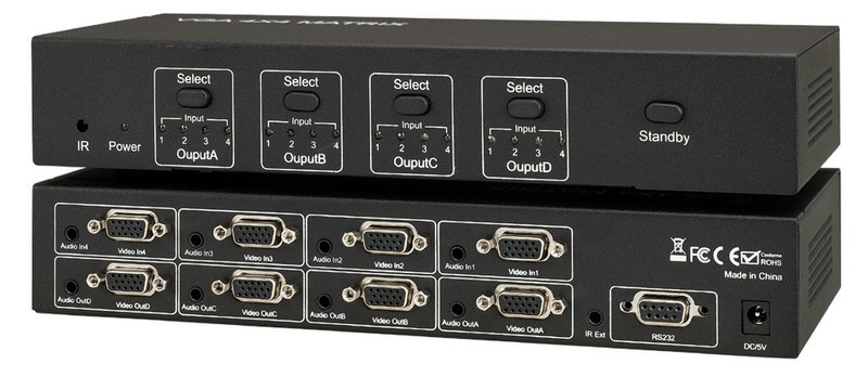 Kanex VGA4X4SW VGA коммутатор видео сигналов