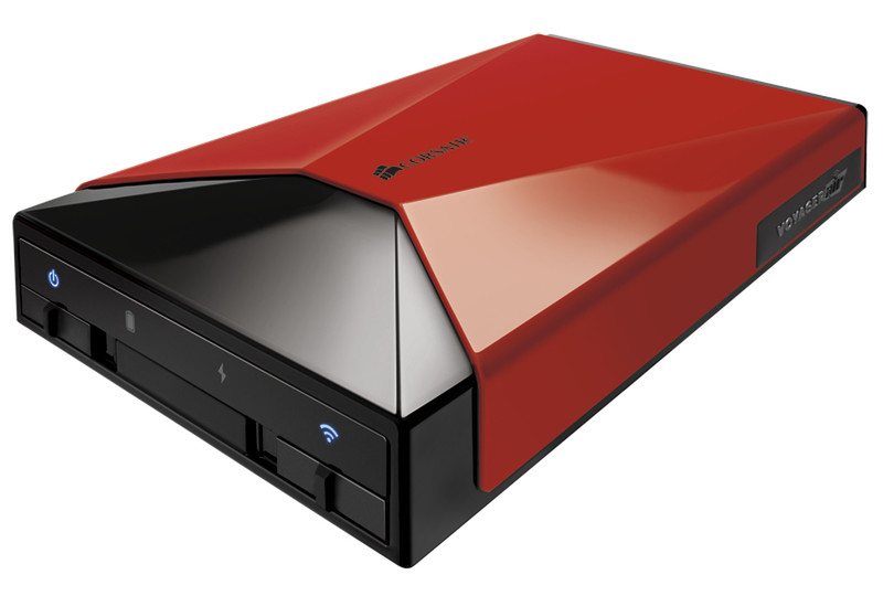 Corsair Voyager Air 500GB 500GB WLAN Schwarz, Rot