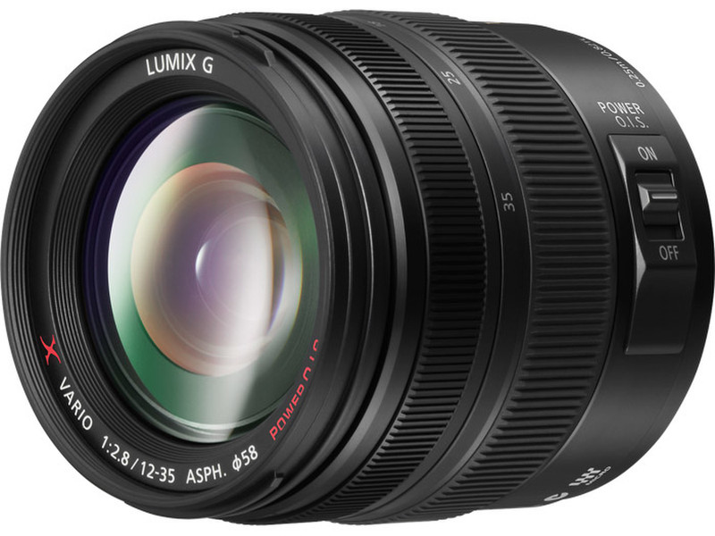 Panasonic H-HS12035 Беззеркальный цифровой фотоаппарат со сменными объективами Standard zoom lens Черный объектив / линза / светофильтр