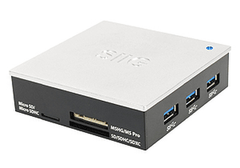 Siig JU-H60012-S2 5000Mbit/s Black,Silver