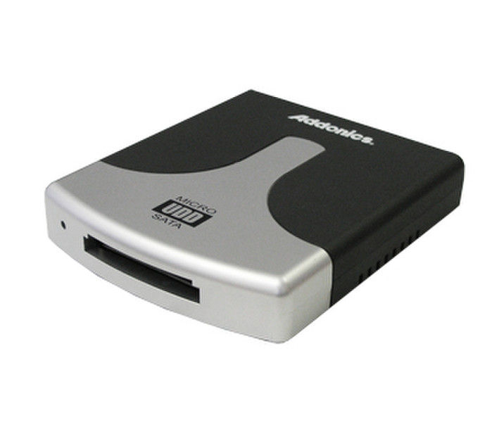 Addonics MSCFAEU3 USB 3.0/eSATA Черный, Cеребряный устройство для чтения карт флэш-памяти