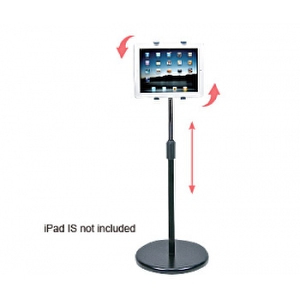 Ergoguys US-1006W Tablet Multimedia stand Black multimedia cart/stand