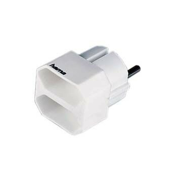 Hama 00047631 Type C (Europlug) White power plug adapter