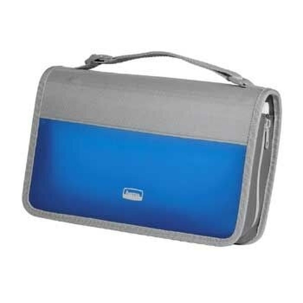 Hama CD Wallet 120, blue/silver Синий, Cеребряный сумка для USB флеш накопителя