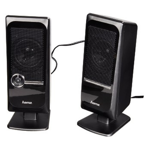 Hama Sonic Mobil 140 2W Black loudspeaker