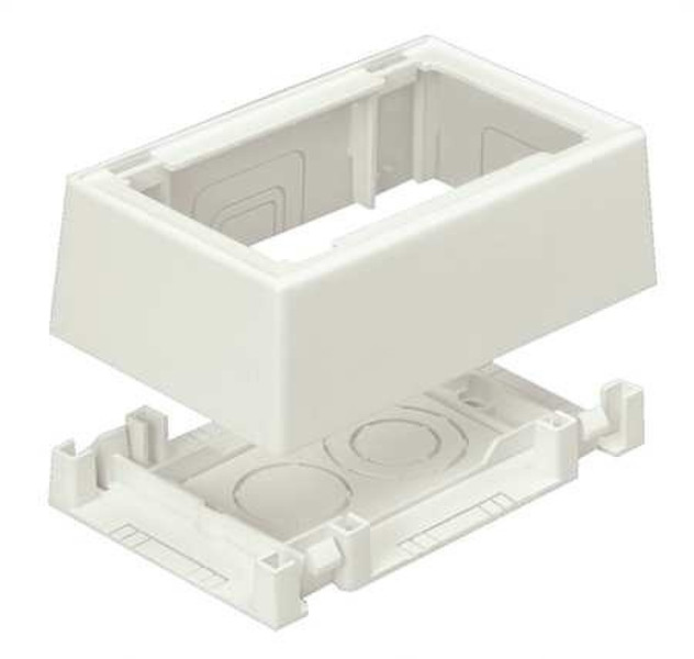 Panduit JB1FSIW-A White outlet box