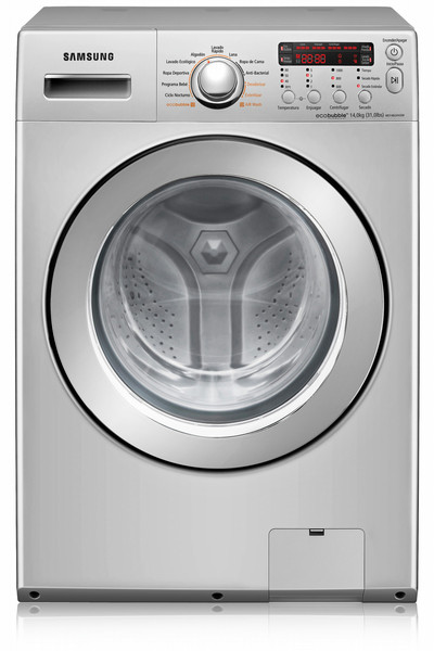 Samsung WD146UVHJSM freestanding Front-load Silver washer dryer