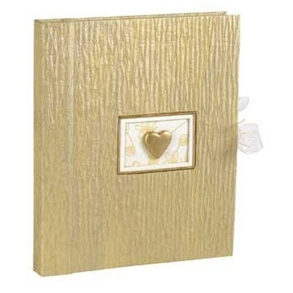 Hama Bookbound Album 24x29/60, gold Gold photo album