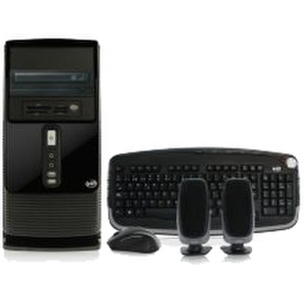 Ghia PCGHIA-1537 3.1ГГц i5-3450 Mini Tower Черный ПК PC