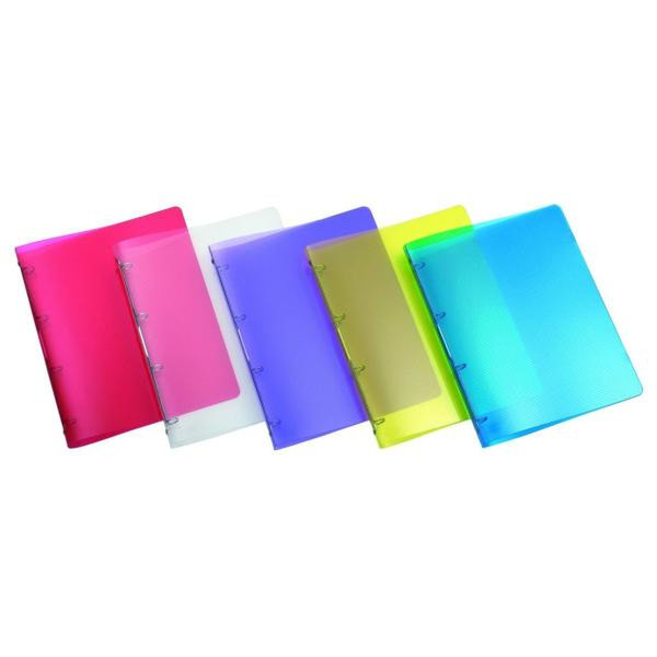 Elba Hawai Polypropylene (PP) Multicolour ring binder