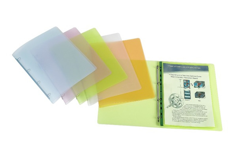 Elba Emozioni Polypropylene (PP) Green ring binder