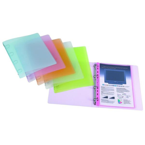 Elba Emozioni Polypropylene (PP) Transparent ring binder