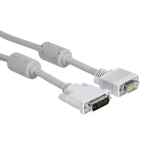 Hama Adapter HDD-DVI Cable, 3m 3м VGA (D-Sub) Серый