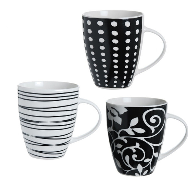 Excelsa 35557 Black,White 3pc(s) cup/mug