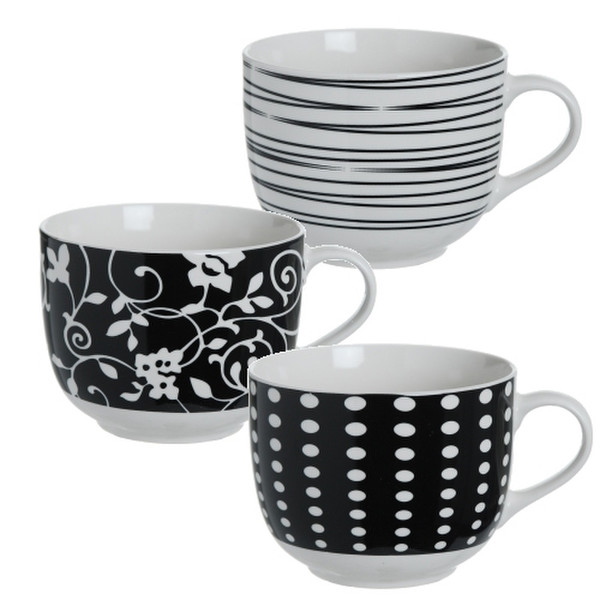 Excelsa 35558 Black,White 3pc(s) cup/mug