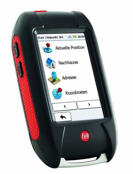 Falk Outdoor Navigation LUX 22 Handheld 3" Touchscreen 230g Black