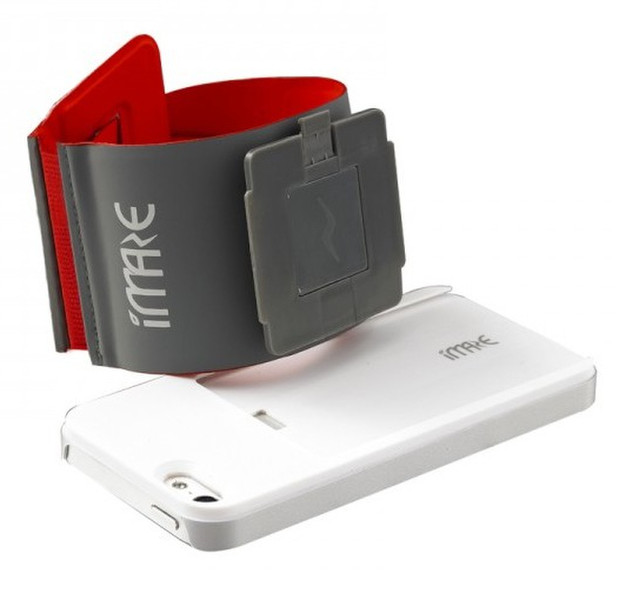 iMaze SBAND-REDL Armbandbehälter Grau, Rot