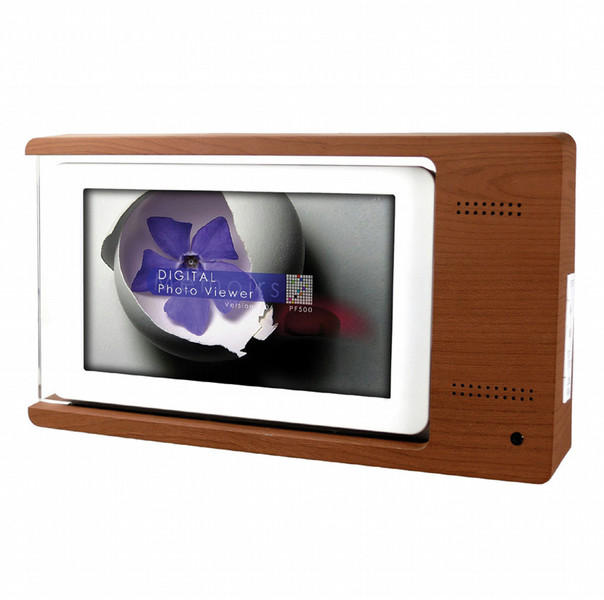 Sunstech DPFS100 7" White,Wood digital photo frame