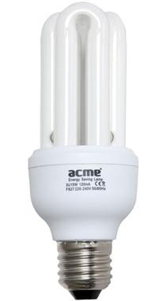 ACME 3U15W6000H827E27 15Вт E27 A Теплый белый energy-saving lamp