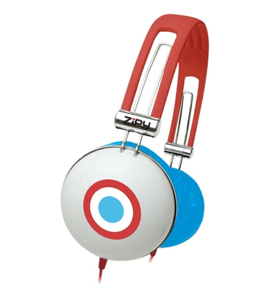 ZipyLife Heroes Ohraufliegend Kopfband Blau, Rot
