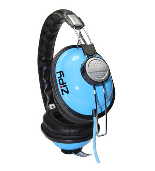 ZipyLife serie DJ Ohraufliegend Kopfband Blau