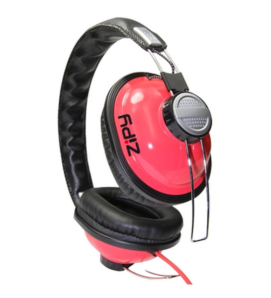 ZipyLife serie DJ Ohraufliegend Kopfband Rot