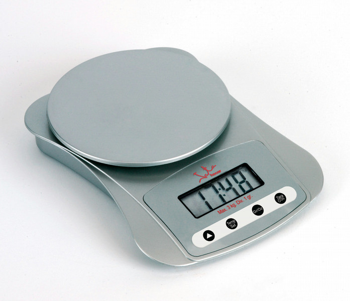 JATA 709 Electronic kitchen scale Cеребряный кухонные весы
