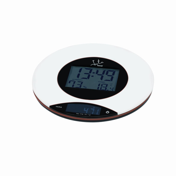 JATA 756 Electronic kitchen scale Черный, Белый кухонные весы