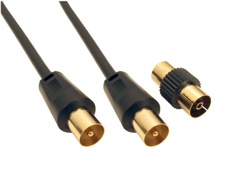 Cables Direct 2TV-00BK coaxial cable