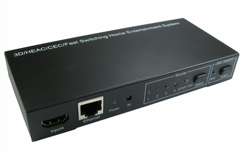 Cables Direct HD-SWTC404 HDMI коммутатор видео сигналов