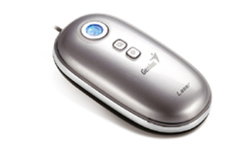 Genius Traveler 525 Laser silver RF Wireless Laser 1600DPI Silver mice