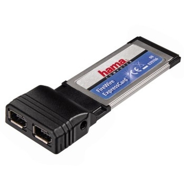 Hama FireWire ExpressCard 400Мбит/с сетевая карта