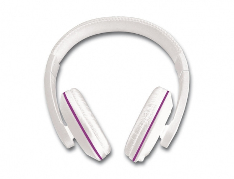 ZipyLife serie A5 Supraaural Head-band Violet,White