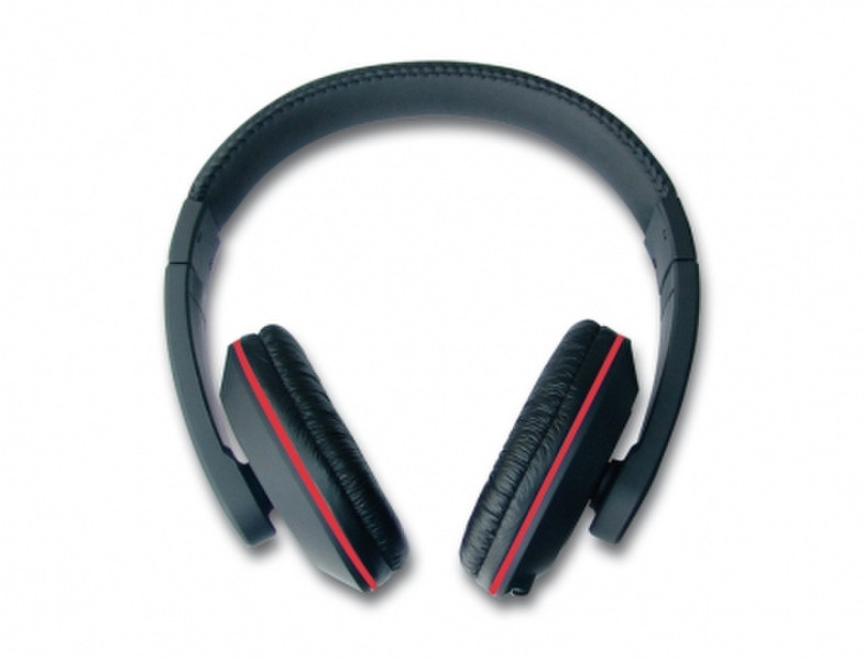 ZipyLife serie A5 Supraaural Head-band Black,Red