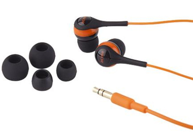 ACME HE10IN-EAR Intraaural In-ear Black,Orange headphone