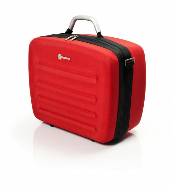 Ziron NES01 Briefcase/classic case Schwarz, Rot Gerätekoffer/-tasche