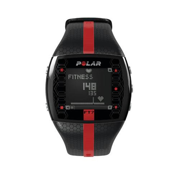Polar FT7M Black,Red sport watch