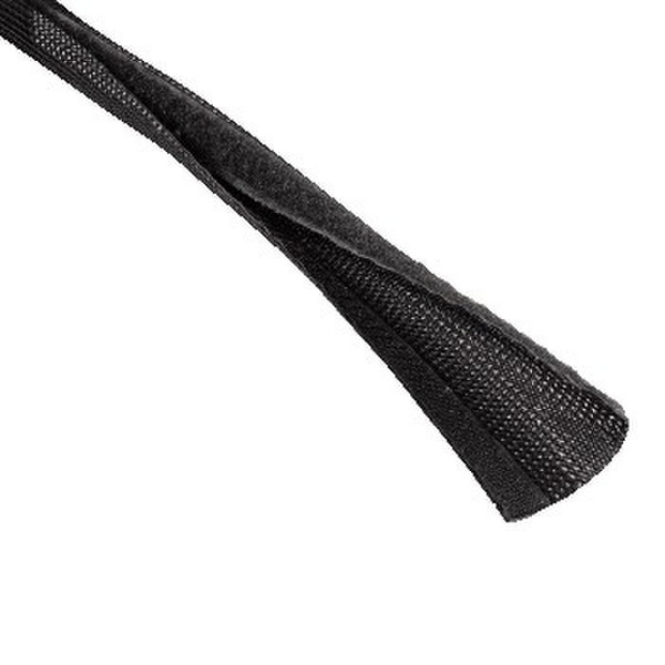 Hama Cable Bundle - Cloth Tube Easy Flexwrap, 1.8 m, black